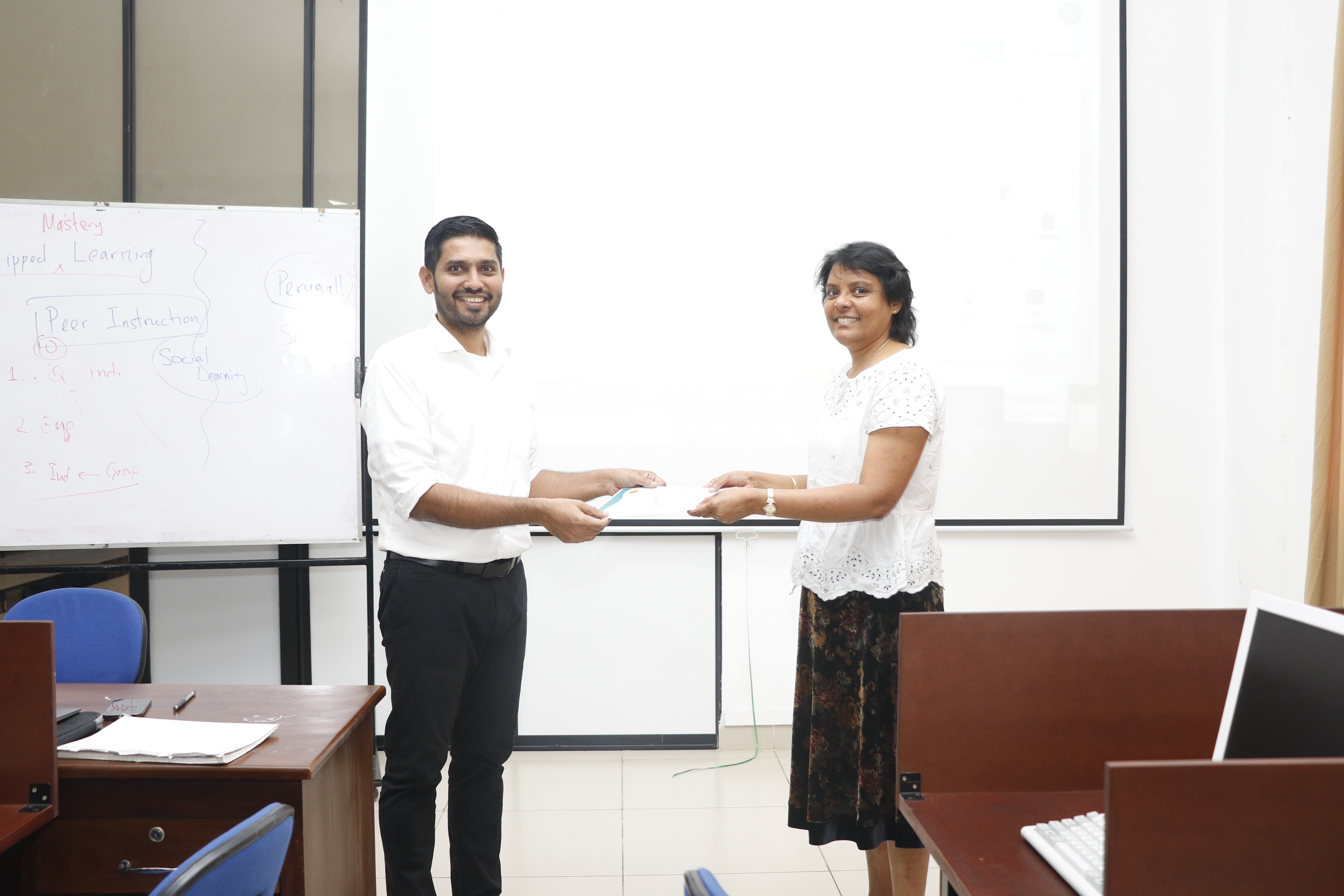 Workshop on "Maximizing flipped learning using PERUSALL"